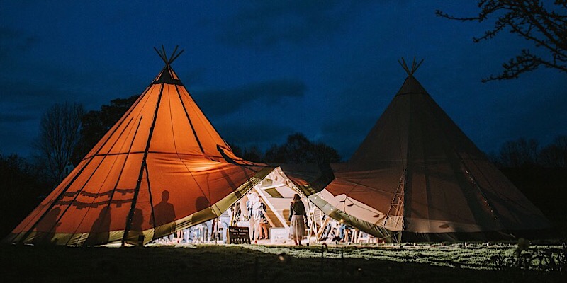 Giant Tipi Hire Norfolk