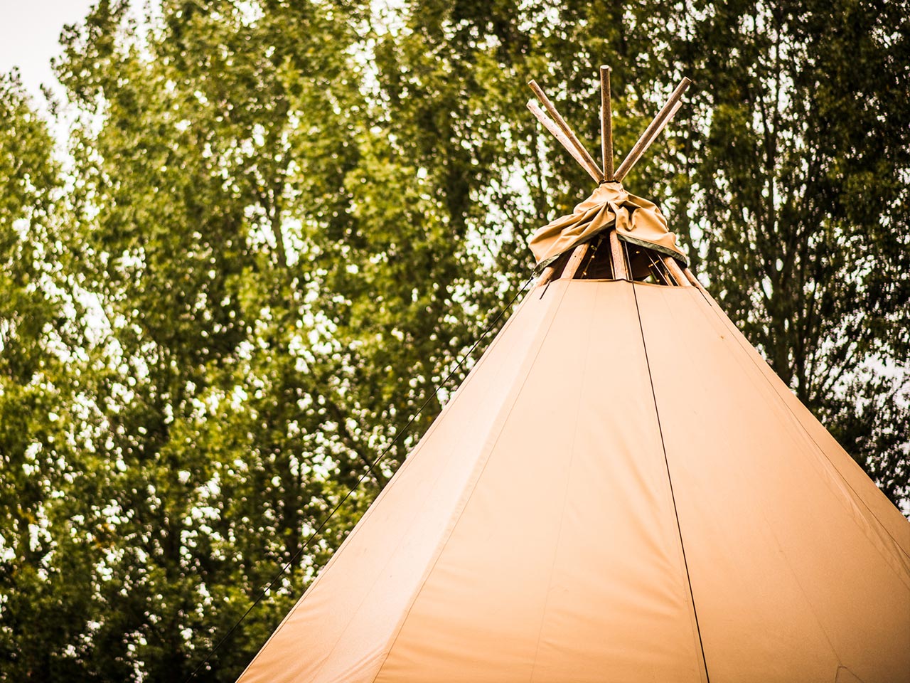 About us - One of our Tipis